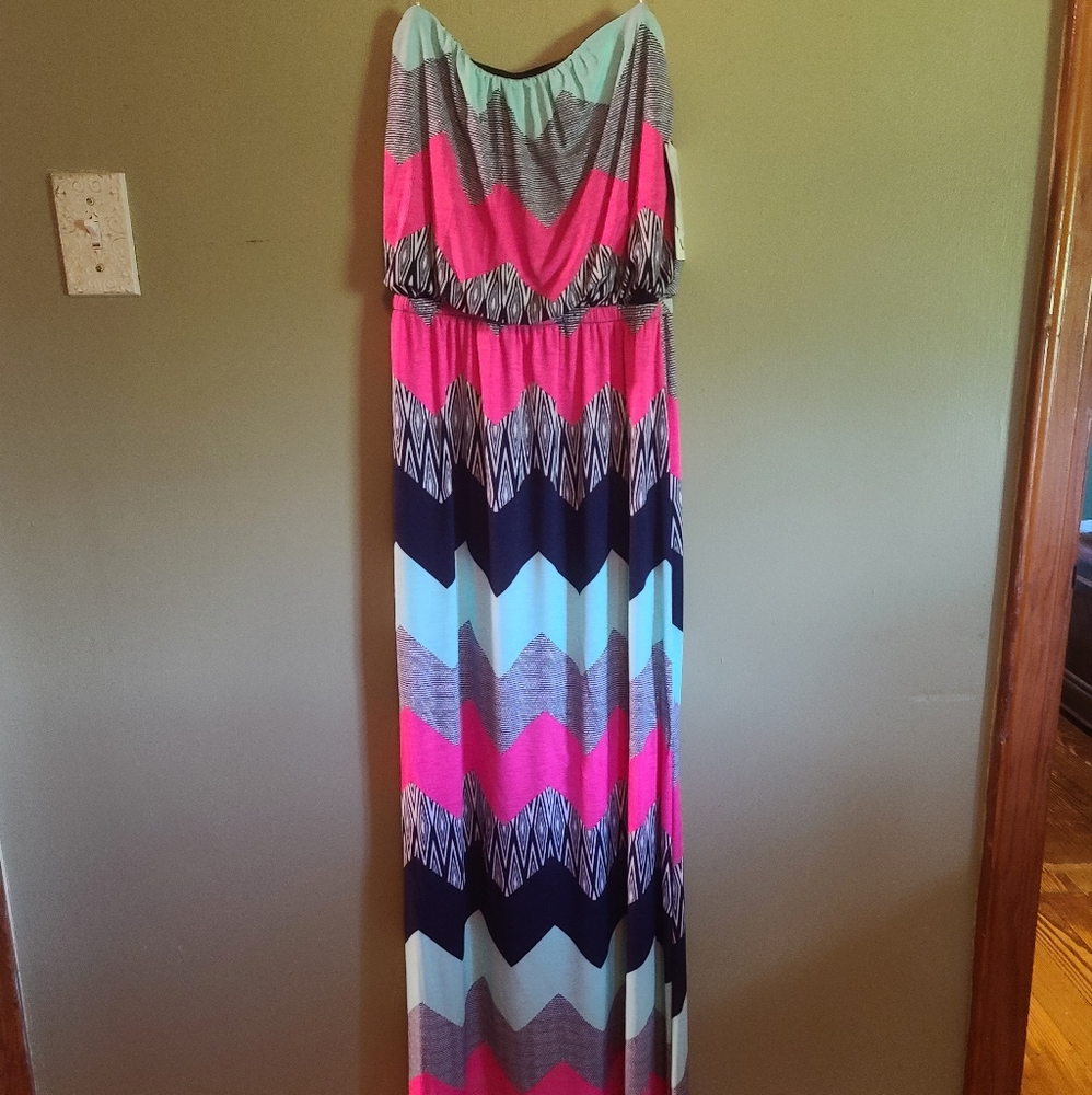 Multicolor Maxi Dress